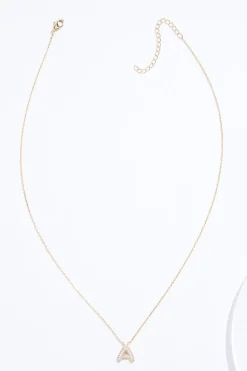 Cato A Initial Bubble Necklace><noscript><img width=