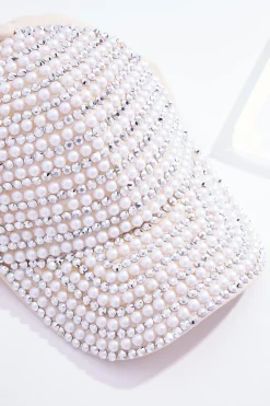 Cato All Over Embellished Baseball Hat> Hats & Hair