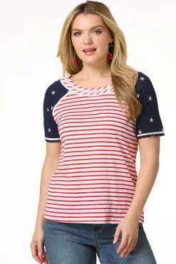 Cato Americana Tee> Tops