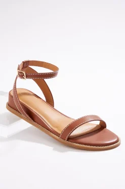 Cato Ankle Strap Low Wedge Sandals> Sandals