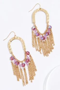 Cato Arch Tassel Earrings> Earrings