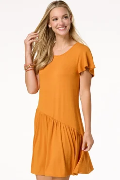 Cato Asymmetrical Tee Shirt Dress> Dresses