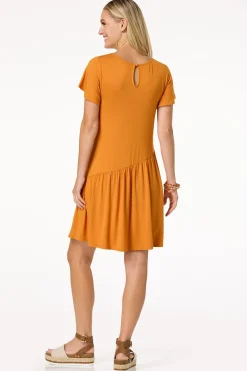 Cato Asymmetrical Tee Shirt Dress> Dresses