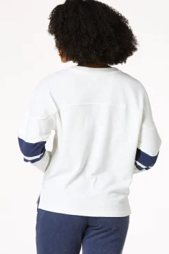 Cato Austin Varsity Sweatshirt> Athleisure|Tops