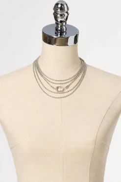Cato Ball Chain Layered Short Necklace> Necklaces