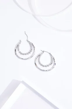 Cato Ball Double Row Earrings> Earrings