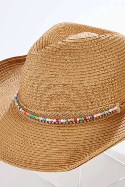 Cato Beaded Band Western Hat> Hats & Hair