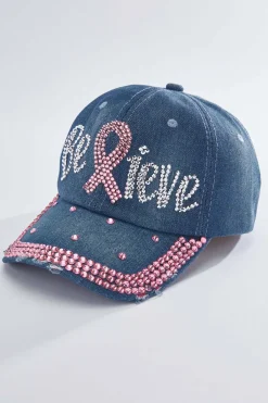 Cato Believe Rhinestone Baseball Hat> Hats & Hair