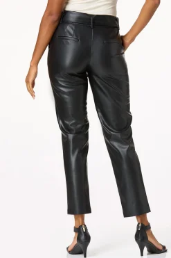 Cato Belted Faux Leather Pants><noscript><img width=