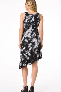 Cato Black White Asymmetrical Dress> Dresses