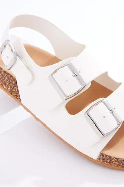Cato Buckle Band Slingback Sandals> Sandals|Flats