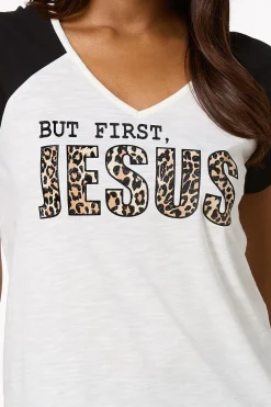 Cato But First Jesus Tee><noscript><img width=