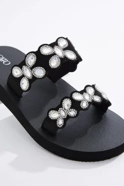 Cato Butterfly Stone Band Sandals> Sandals