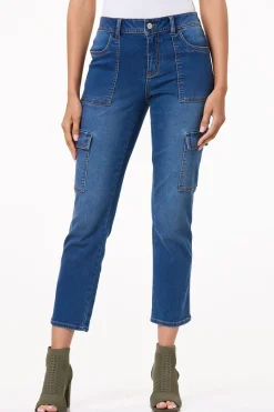 Cato Cargo Pocket Ankle Jeans> Jeans
