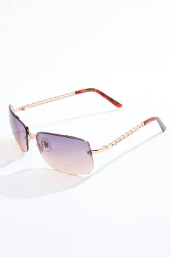 Cato Chain Arm Rimless Sunglasses> Sunglasses