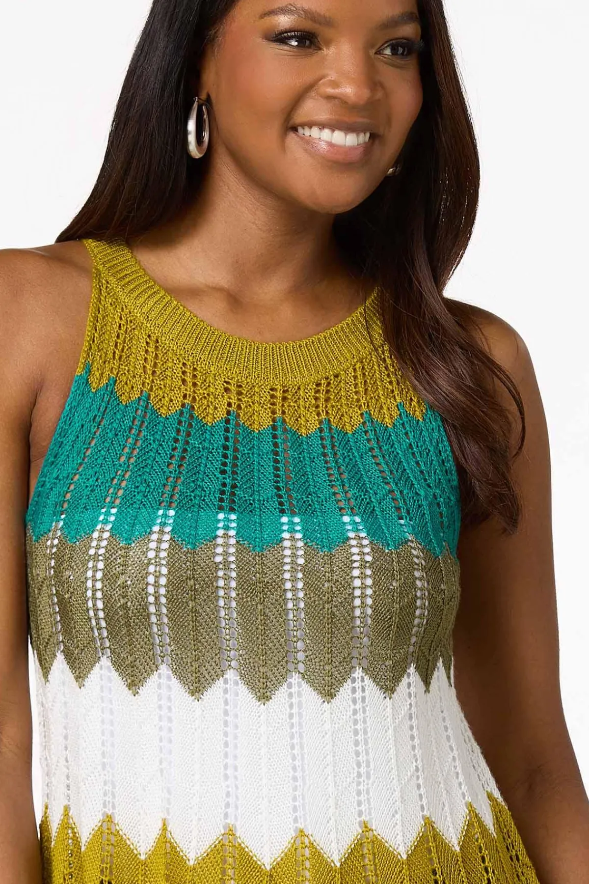 Cato Chevron Halter Sweater> Sweaters