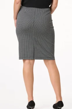 Cato Classic Check Pencil Skirt> Skirts
