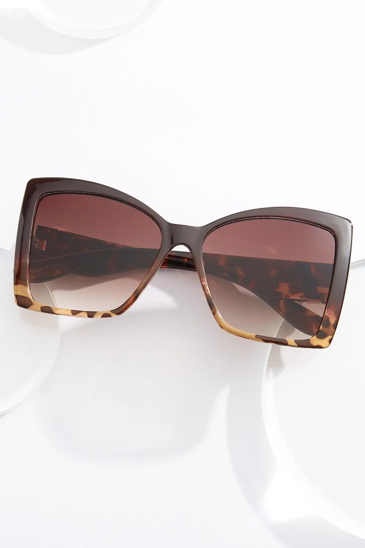 Cato Colorblock Leopard Sunglasses> Sunglasses