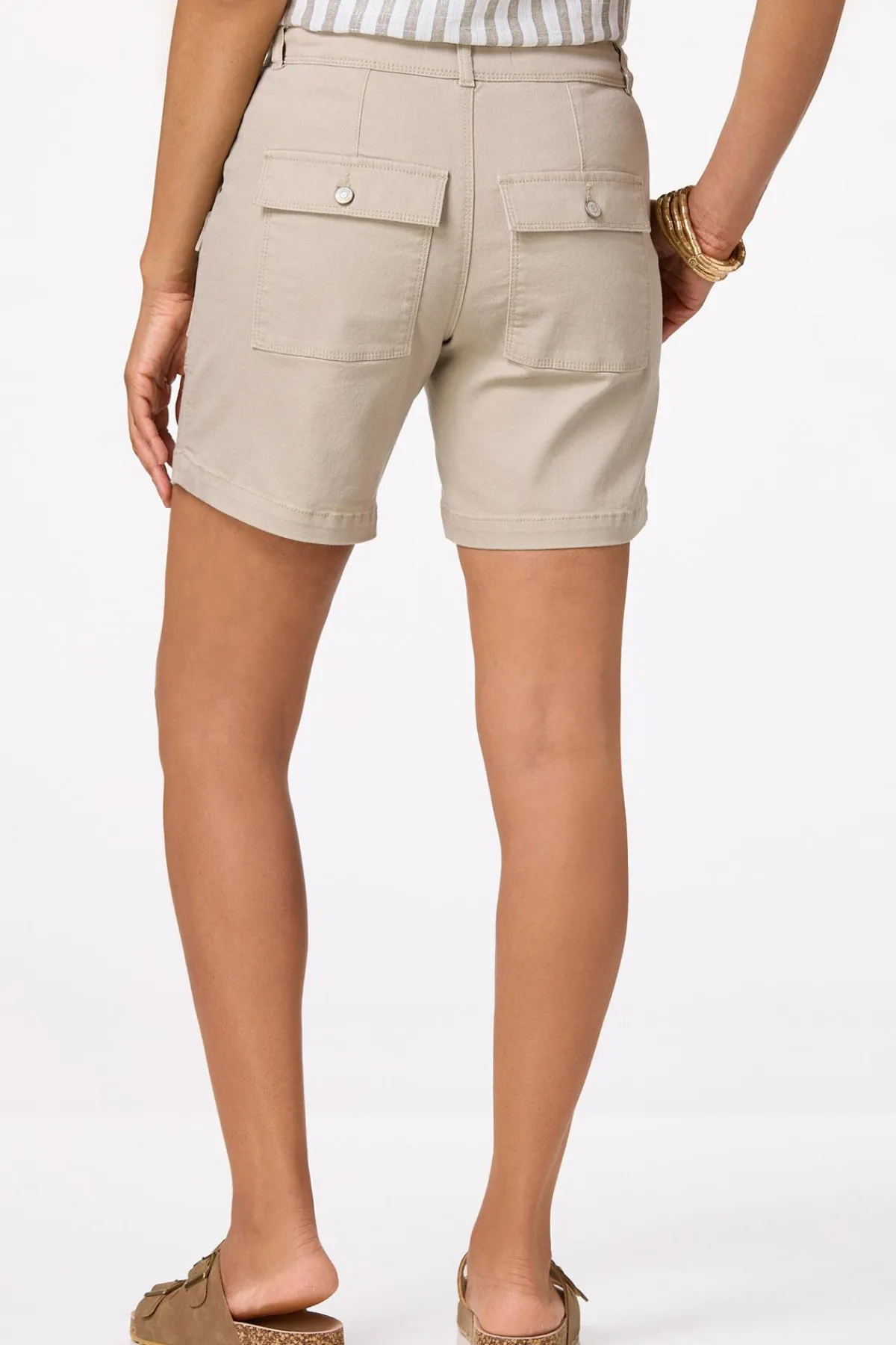 Cato Colored Denim Cargo Shorts> Shorts|Jeans