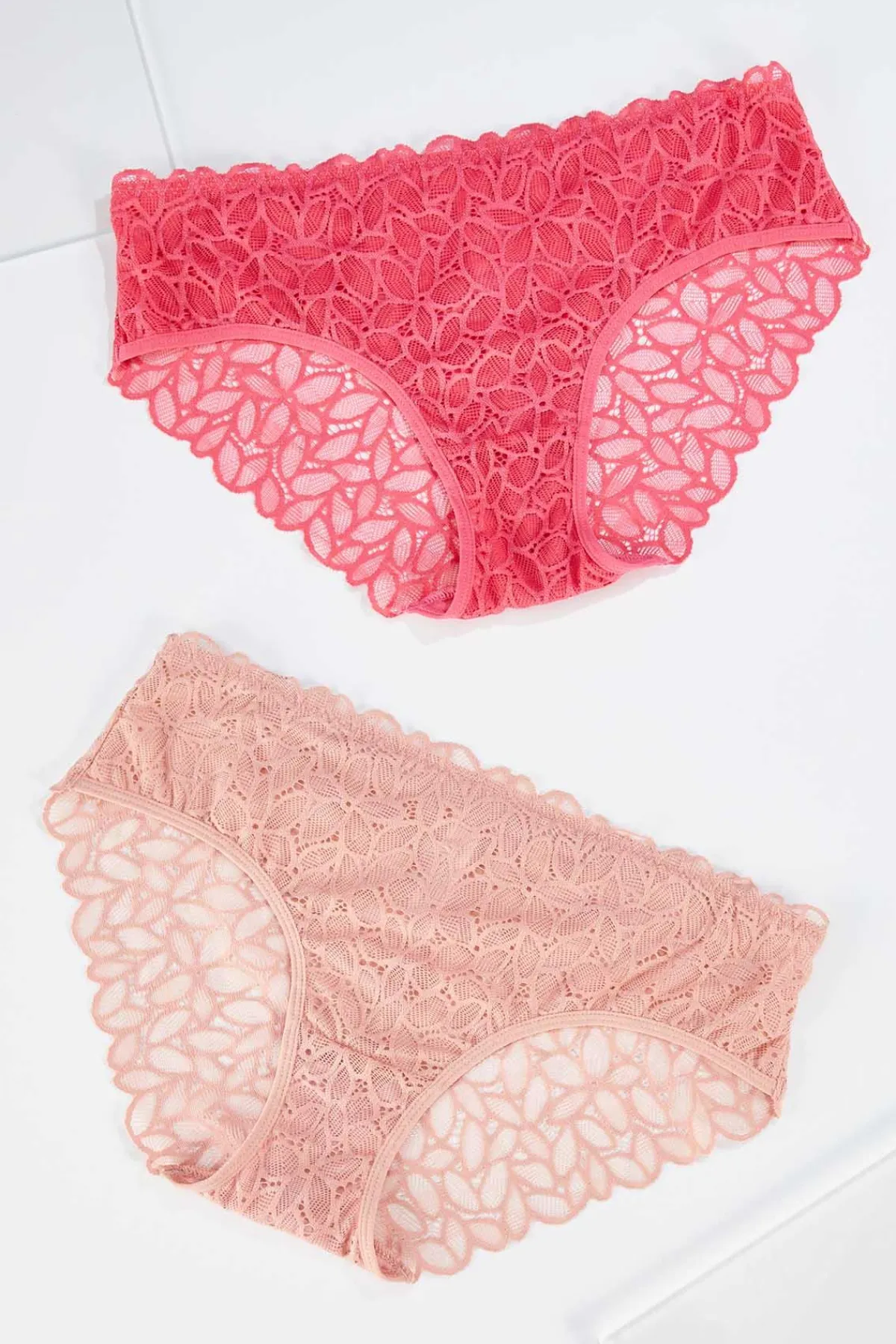 Cato Pink Lace Hipster Panty Set> Intimates
