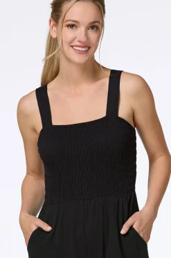 Cato Cozy Smocked Jumpsuit><noscript><img width=