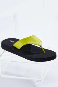 Cato Croc Strap Flip Flops> Sandals