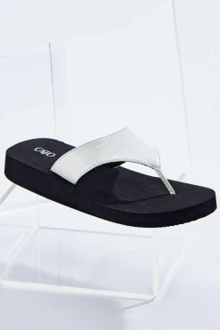 Cato Croc Strap Flip Flops><noscript><img width=