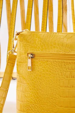 Cato Croc Trim Lucite Tote Set><noscript><img width=
