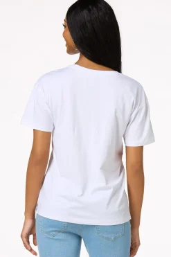 Cato Crochet Pocket Tee> Tops