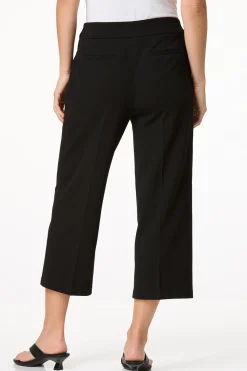 Cato Cropped Crepe Textured Pants> Pants