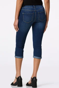 Cato Cropped Dark Wash Jeans> Jeans