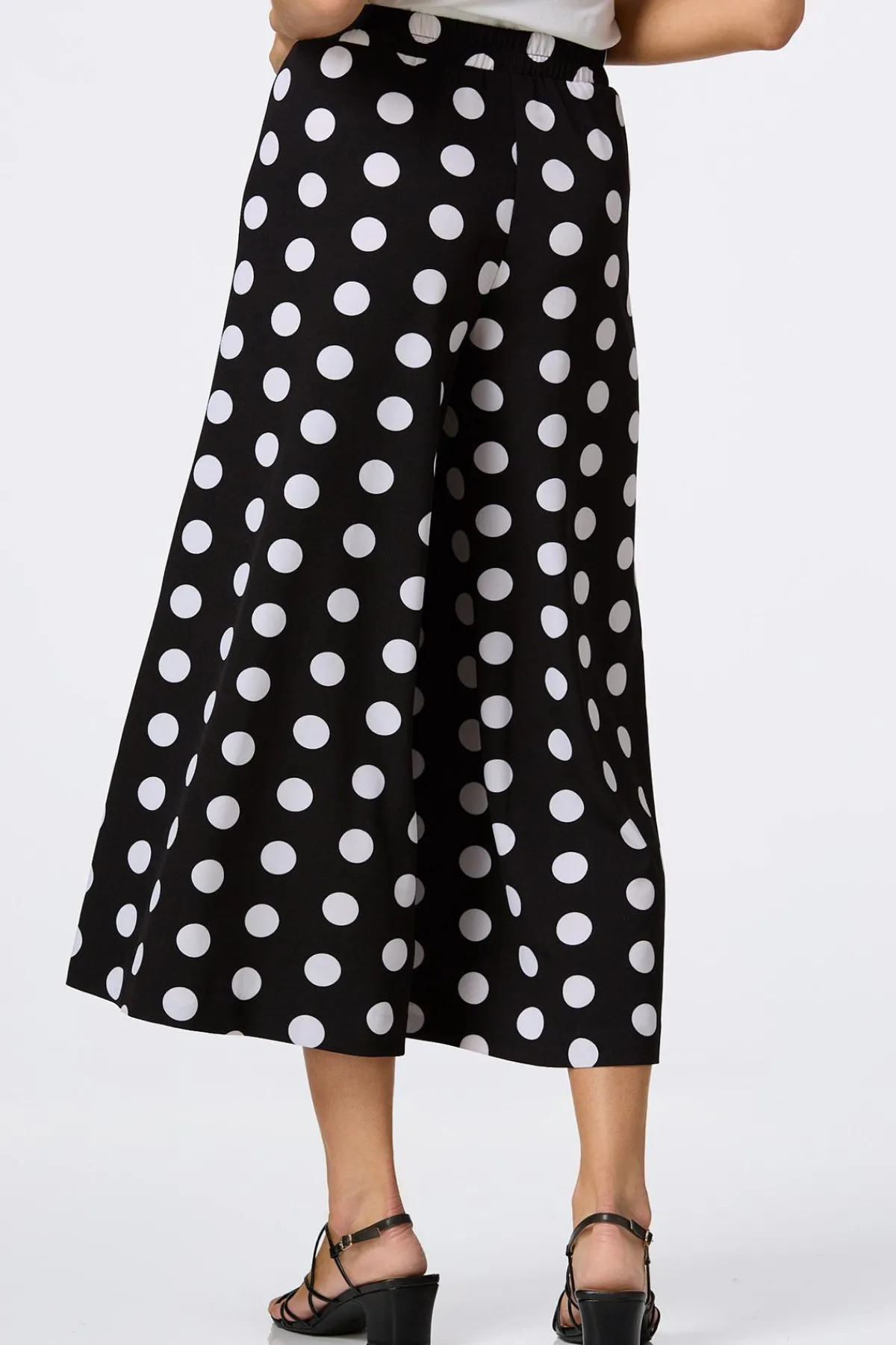 Cato Cropped Polka Dot Pants> Pants