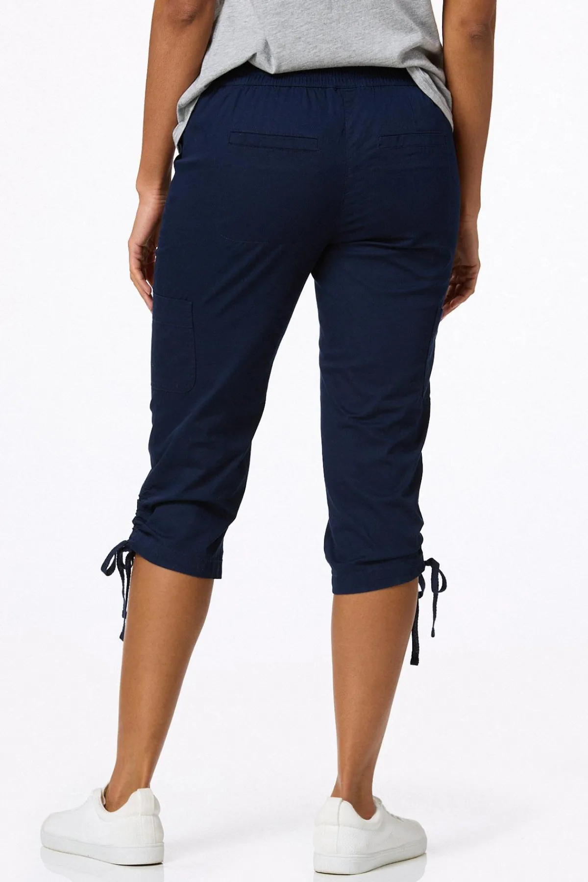 Cato Cropped Ruched Hem Utility Pants> Pants