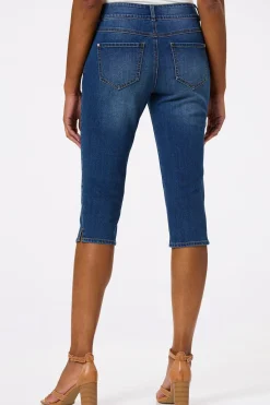Cato Cropped Two Button Skinny Jeans> Jeans