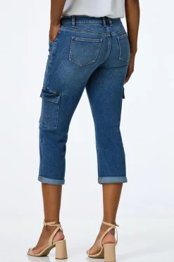 Cato Cropped Utility Jeans> Jeans