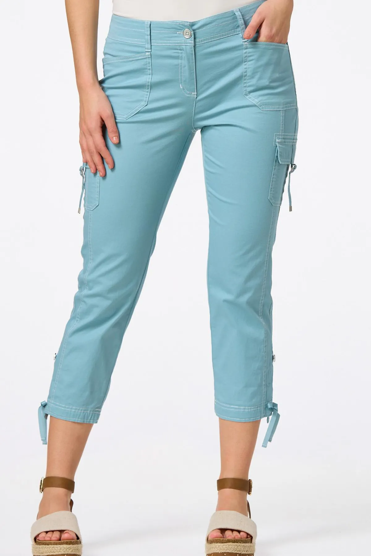 Cato Cropped Utility Pants> Pants