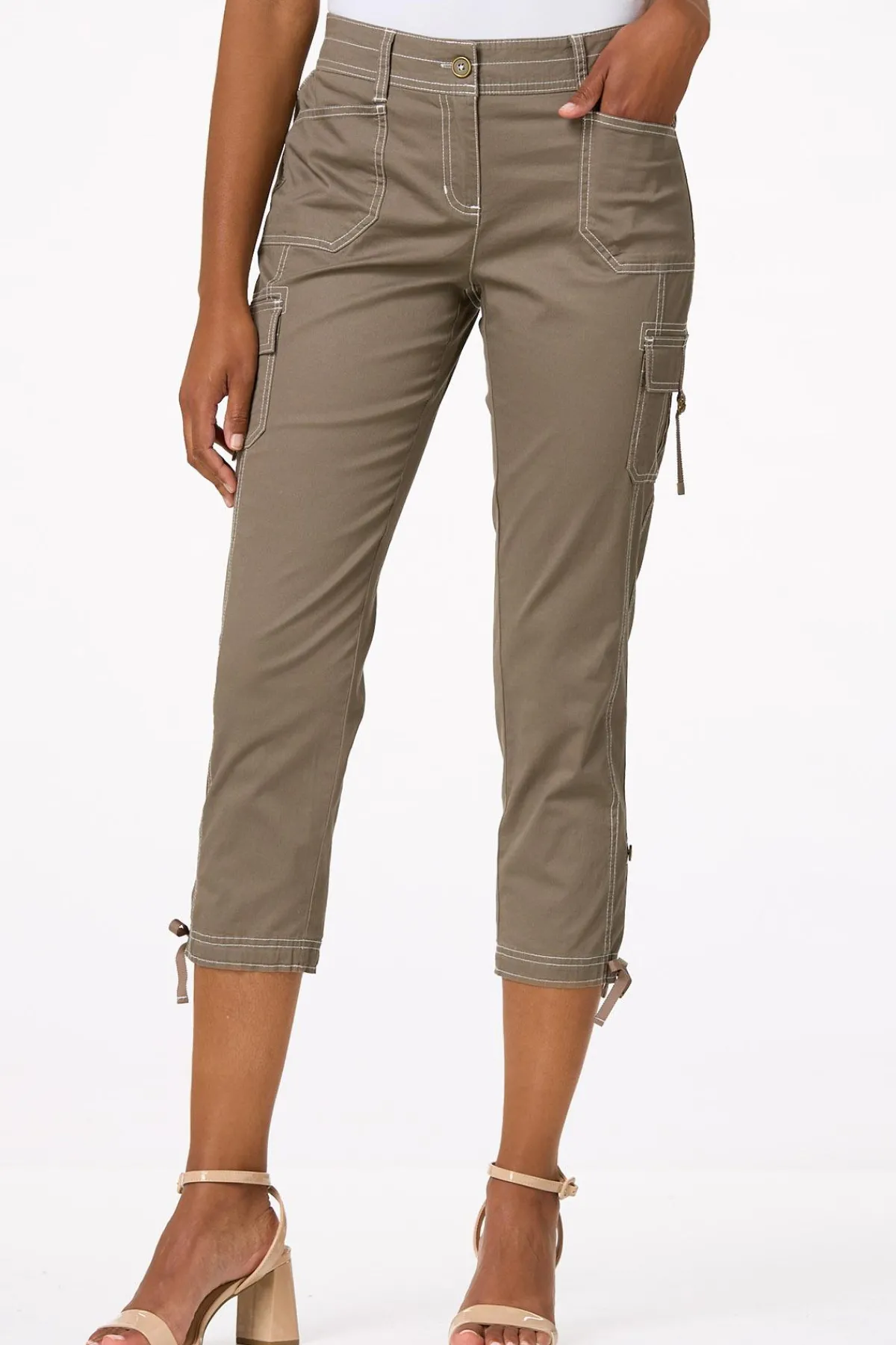 Cato Cropped Utility Pants> Pants