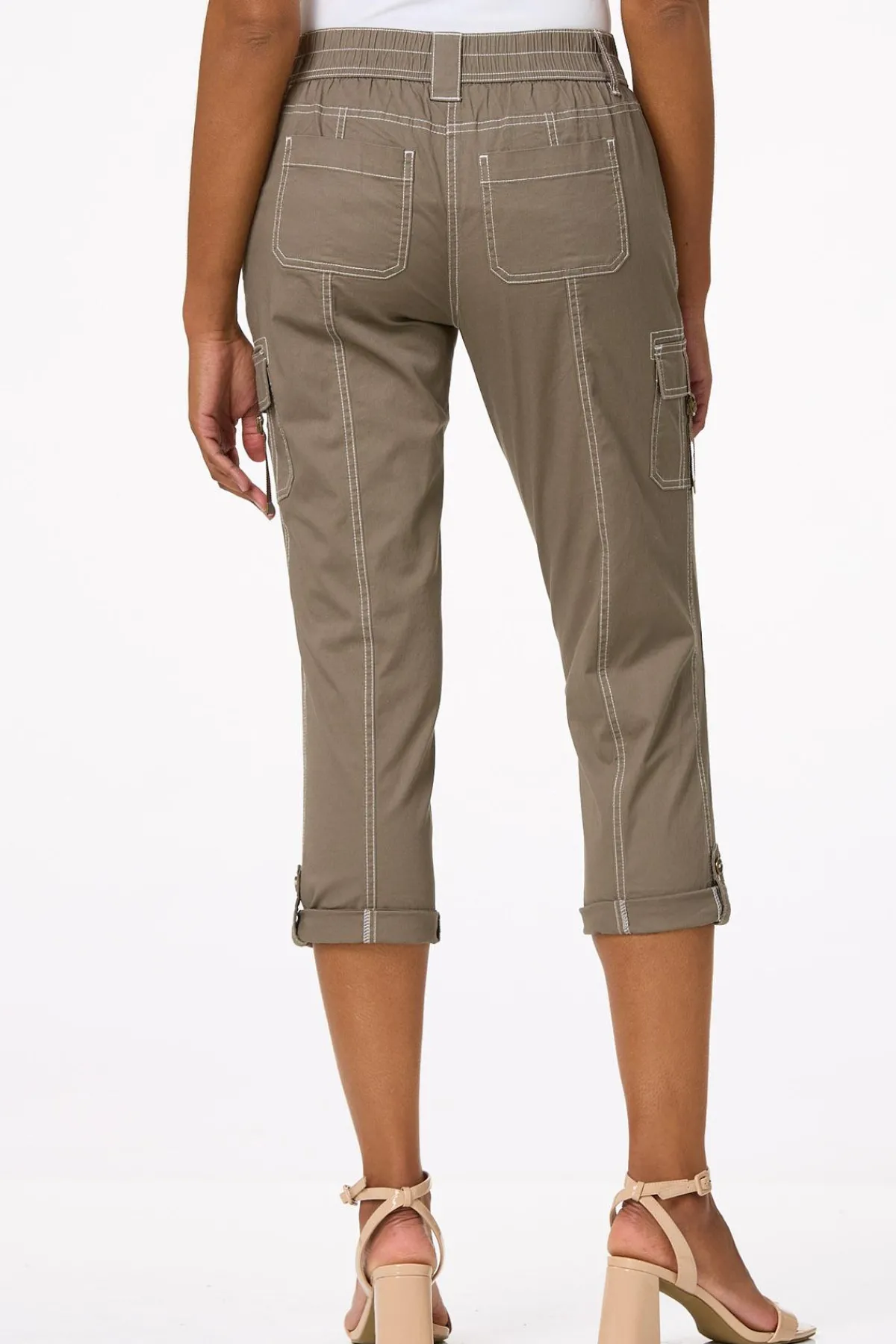Cato Cropped Utility Pants> Pants