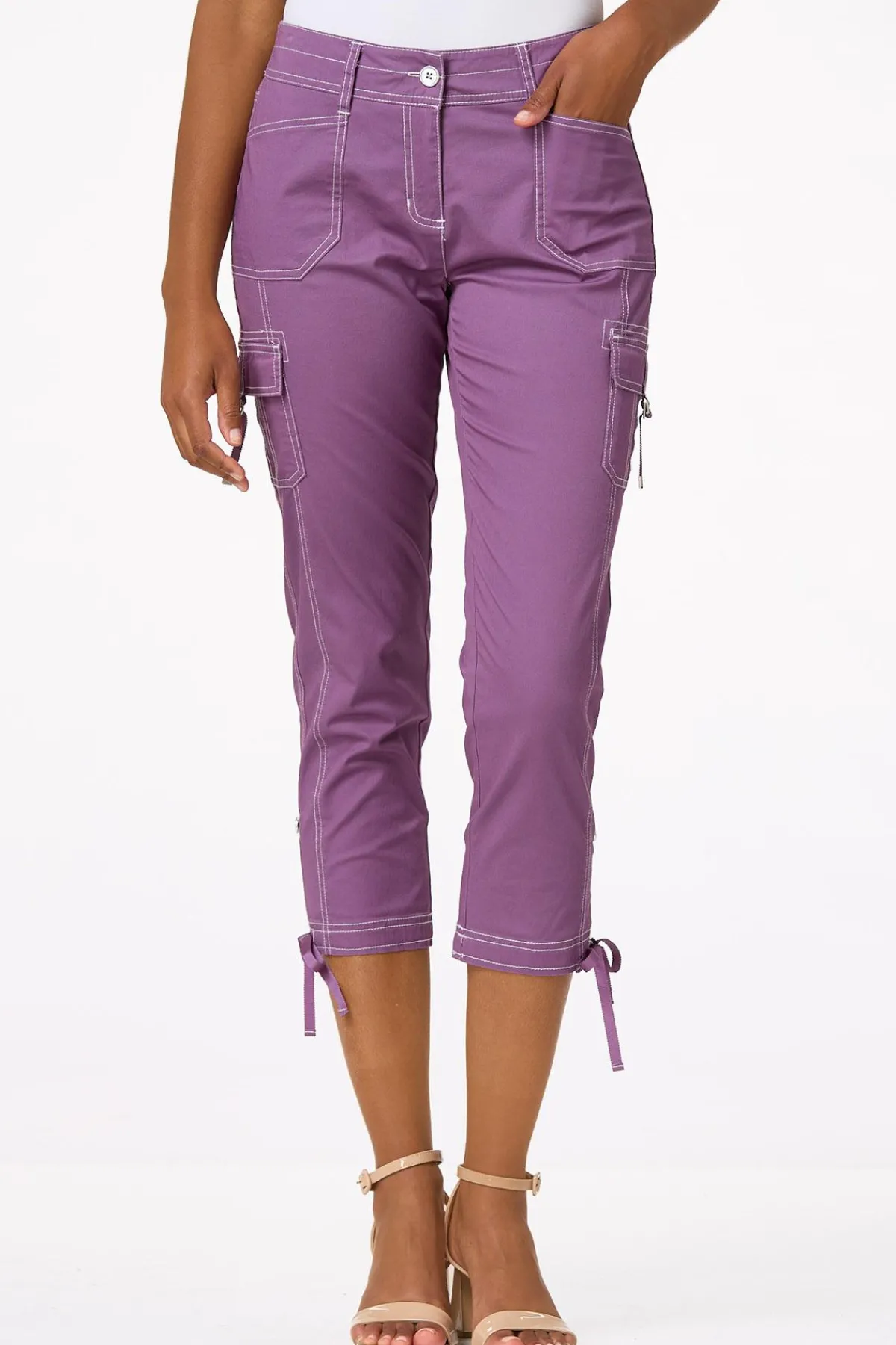 Cato Cropped Utility Pants> Pants