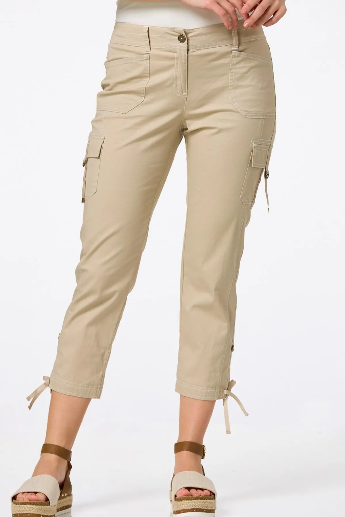 Cato Cropped Utility Pants> Pants