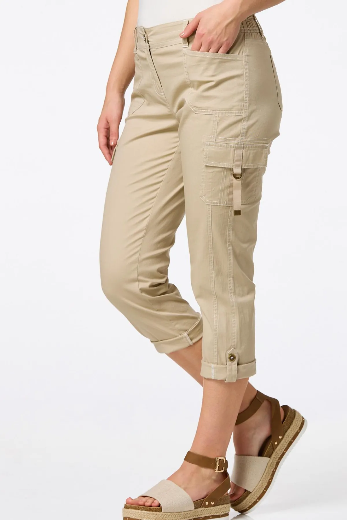 Cato Cropped Utility Pants> Pants