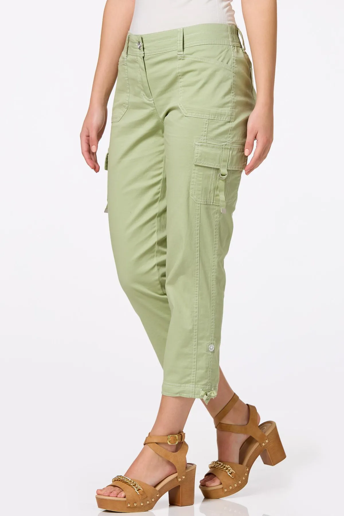 Cato Cropped Utility Pants> Pants