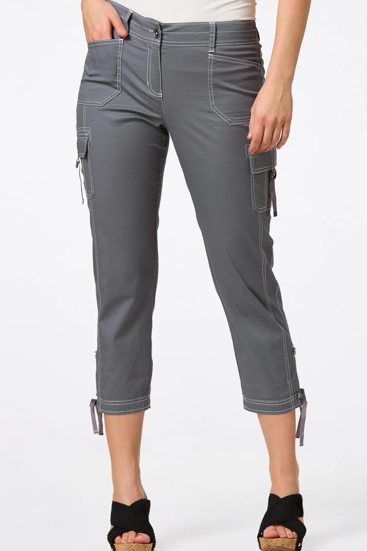 Cato Cropped Utility Pants> Pants