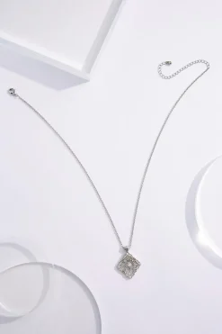 Cato Cubic Zirconia Antique Pendant Necklace> Necklaces