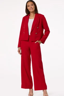 Cato Cuffed Wide Leg Pants><noscript><img width=
