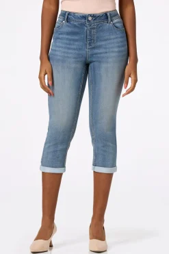 Cato Curvy Skinny Cropped Jeans> Jeans