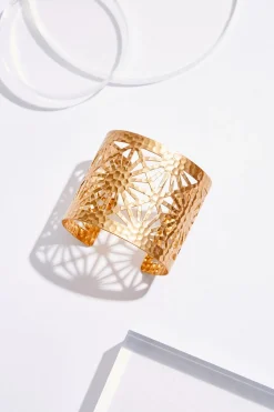 Cato Cutout Pattern Cuff Bracelet> Bracelets