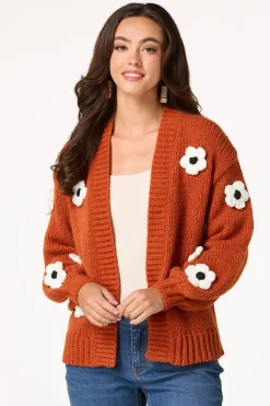 Cato 3d Daisy Sweater> Sweaters