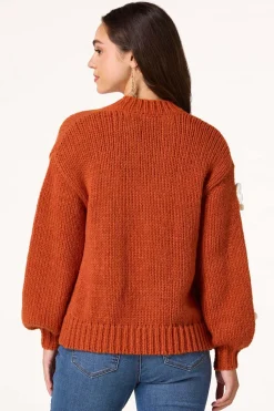 Cato 3d Daisy Sweater> Sweaters