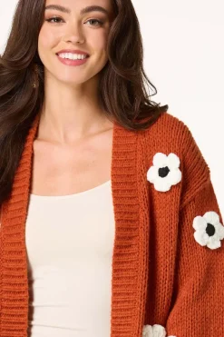 Cato 3d Daisy Sweater><noscript><img width=